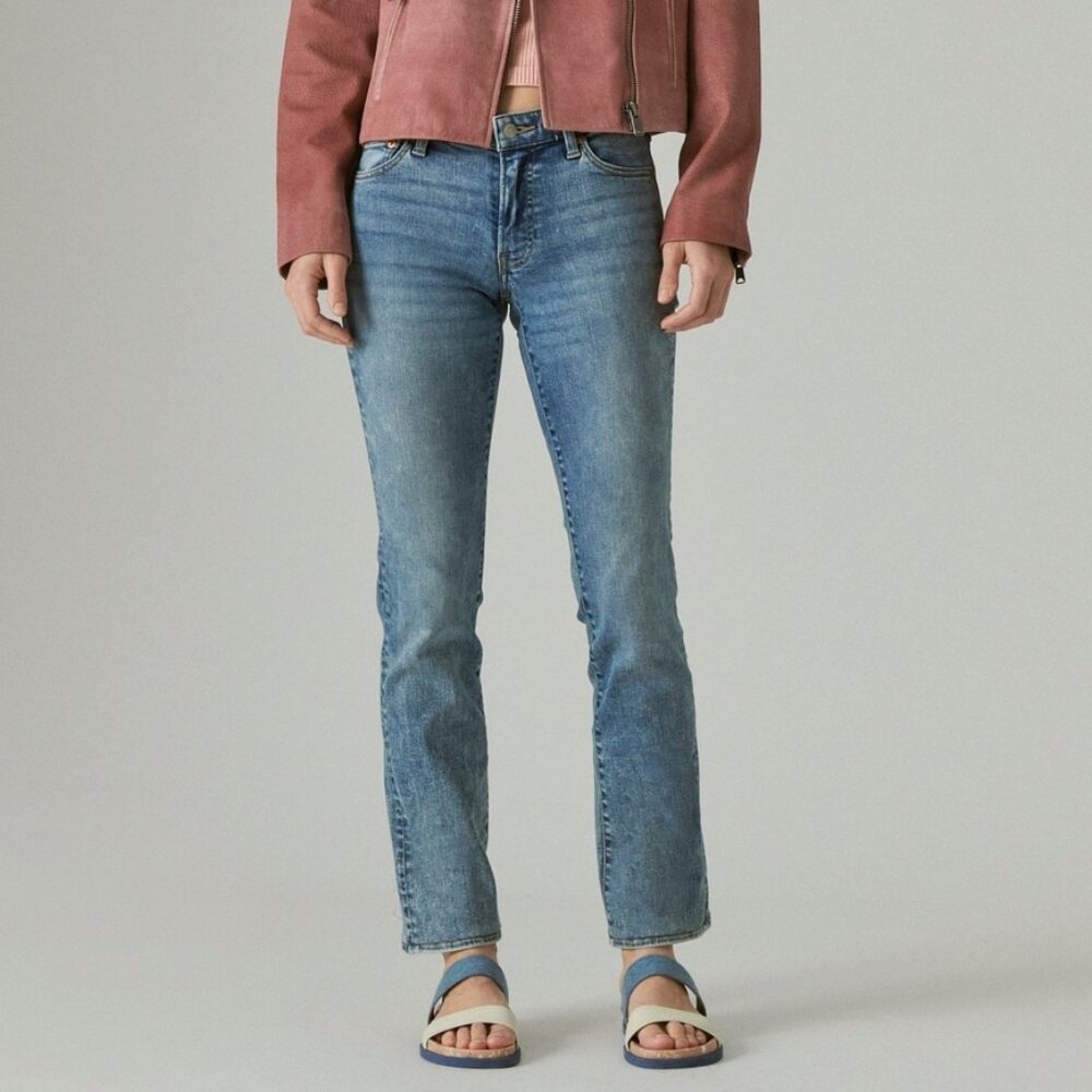 Lucky Brand Sweet Straight Mid Rise Jeans Size 27